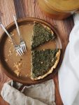 Vegane Spinat Quiche