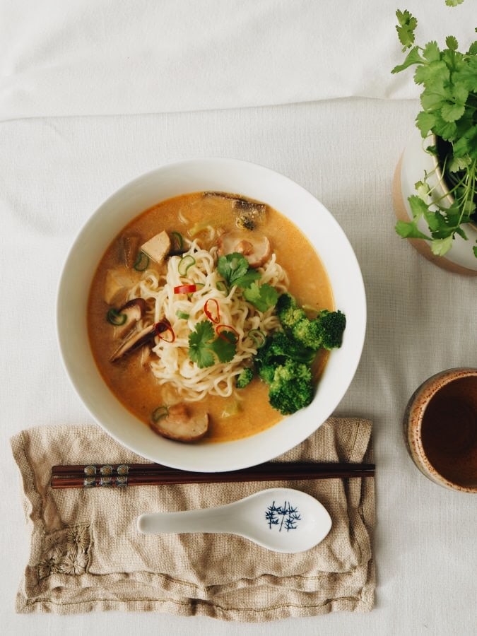 Vegane Tantanmen Ramen The Veganitos